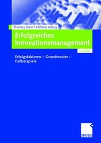 Enlarge image Cover: Erfolgreiches Innovationsmanagement - Springer Gabler