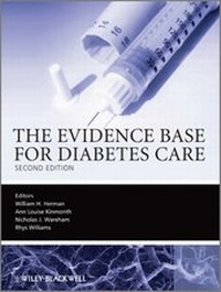 Enlarge image Cover: The Evidence Base for Diabetes Care - Wiley