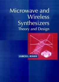 Enlarge image Cover: Microwave and Wireless Synthesizers - Wiley