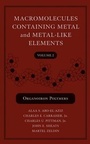 Cover: Macromolecules Containing Metal and Metal-Like Elements - Wiley