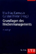 Cover: Grundlagen des Medienmanagements - UTB