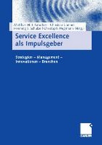 Enlarge image Cover: Service Excellence als Impulsgeber - Springer Gabler