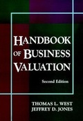 Cover: Handbook of Business Valuation - Wiley
