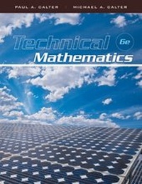 Enlarge image Cover: Technical Mathematics - Wiley