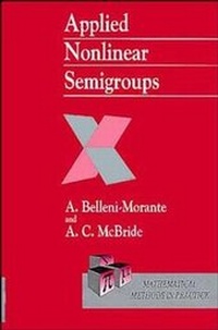 Enlarge image Cover: Applied Nonlinear Semigroups - Wiley