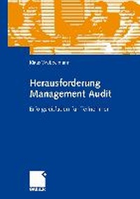 Abbildung von: Herausforderung Management Audit - Springer Gabler