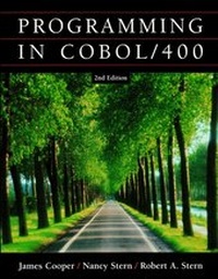 Enlarge image Cover: Programming in COBOL/400 - Wiley