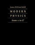 Cover: Modern Physics from alpha to Z0 - Wiley