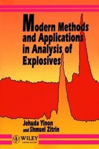 Enlarge image Cover: Modern Methods and Applications in Analysis of Explosives - Wiley