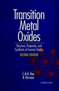 Enlarge image Cover: Transition Metal Oxides - Wiley