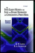 Cover: The Finite Element Method in the Static and Dynamic Deformation and Consolidation of Porous Media - Wiley