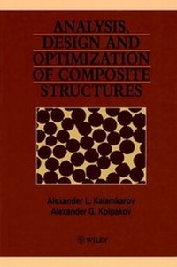 Enlarge image Cover: Analysis, Design and Optimization of Composite Structures - Wiley