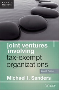 Abbildung von: Joint Ventures Involving Tax-Exempt Organizations - Wiley