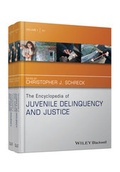 Cover: The Encyclopedia of Juvenile Delinquency and Justice - Wiley