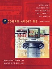 Enlarge image Cover: Modern Auditing - Wiley