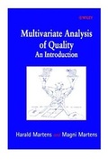 Cover: Multivariate Analysis of Quality - Wiley