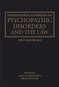 Abbildung von: International Handbook on Psychopathic Disorders and the Law - Wiley
