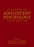 Cover: Handbook of Adolescent Psychology - Wiley