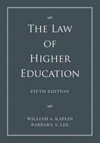 Abbildung von: The Law of Higher Education - Wiley
