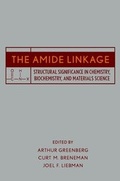 Cover: The Amide Linkage - Wiley