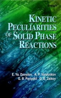 Enlarge image Cover: Kinetic Peculiarities of Solid Phase Reactions - Wiley
