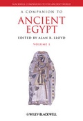 Cover: A Companion to Ancient Egypt - Wiley