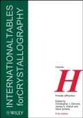 Cover: International Tables for Crystallography - Wiley