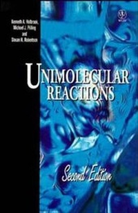 Enlarge image Cover: Unimolecular Reactions - Wiley
