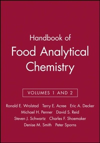 Abbildung von: Handbook of Food Analytical Chemistry - Wiley