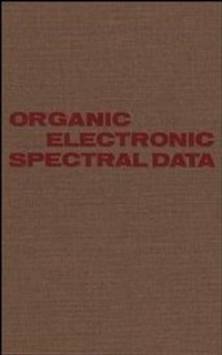 Abbildung von: Organic Electronic Spectral Data - Wiley