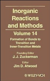 Enlarge image Cover: Inorganic Reactions and Methods - Wiley-VCH