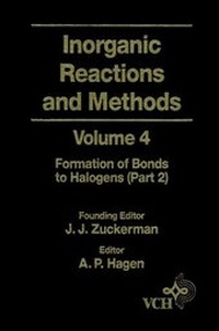 Enlarge image Cover: Inorganic Reactions and Methods - Wiley-VCH
