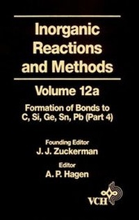 Enlarge image Cover: Inorganic Reactions and Methods - Wiley-VCH