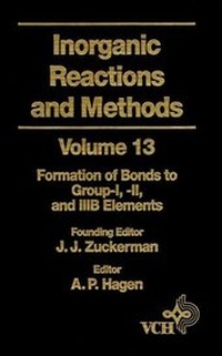 Enlarge image Cover: Inorganic Reactions and Methods - Wiley-VCH