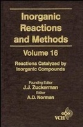 Cover: Inorganic Reactions and Methods - Wiley-VCH