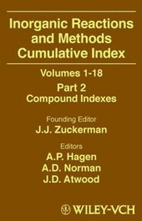 Enlarge image Cover: Inorganic Reactions and Methods - Wiley-VCH