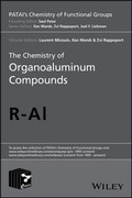 Cover: The Chemistry of Organoaluminum Compounds - Wiley