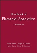 Cover: Handbook of Elemental Speciation - Wiley