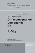 Cover: The Chemistry of Organomagnesium Compounds - Wiley