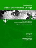 Cover: Encyclopedia of Global Environmental Change - Wiley