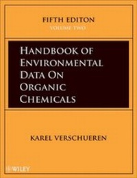 Abbildung von: Handbook of Environmental Data on Organic Chemicals - Wiley