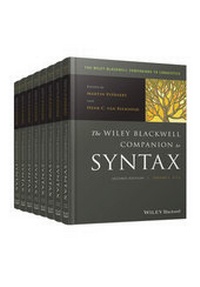 Enlarge image Cover: The Wiley Blackwell Companion to Syntax - Wiley