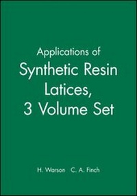 Enlarge image Cover: Applications of Synthetic Resin Latices - Wiley