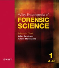 Abbildung von: Wiley Encyclopedia of Forensic Science - Wiley