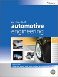 Enlarge image Cover: Encyclopedia of Automotive Engineering - Wiley