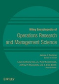 Cover: Wiley Encyclopedia of Operations Research and Management Science - Wiley