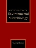 Cover: Encyclopedia of Environmental Microbiology - Wiley