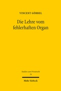 Bild: Die Lehre vom fehlerhaften Organ - Mohr Siebeck