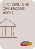 Abbildung von: juris Zivil- und Zivilprozessrecht - Juris