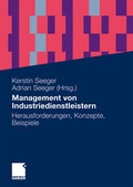 Cover: Management von Industriedienstleistern - Springer Gabler